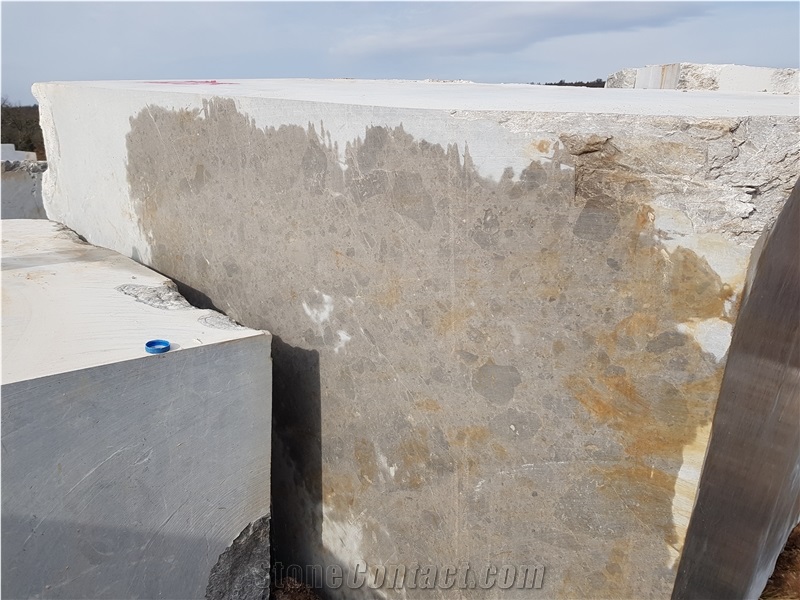 Sicilia Grey Marble Block, Turkey Grey Marble