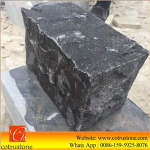 Blue Limestone Floor Pavers, Road Stone Natural Split Finished,Customized Landscaping Exterior Blue Limestone Side Stone, Natural Split Cubestone