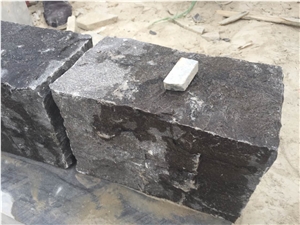 Blue Limestone Floor Pavers, Road Stone Natural Split Finished,Customized Landscaping Exterior Blue Limestone Side Stone, Natural Split Cubestone