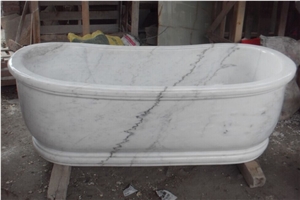 Guangxi White Bath, Marble Bathtubs,Natural Stone Bath Tub,Hotel Bathtub,House Bath Tub,Villa Bath,Marble Stone Bath