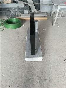 Shanxi Black Monument & Tombstone, Ghana Tombstone Africa Tombstone Monument, China Absolute Black Granite Tombstone, Memorial Monument