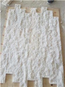 Split White Marble - Wall Cladding Marble