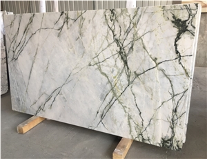Blue Orchid Marble Pattern,Marble Opus Pattern,Wall Covering,White Iwth Green Vein,Spider Green