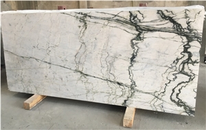 Blue Orchid Marble Pattern,Marble Opus Pattern,Wall Covering,White Iwth Green Vein,Spider Green