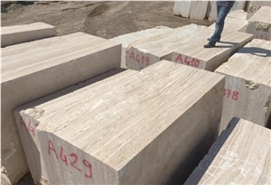 Factory Supply White Travertine Stone Flooring Tile