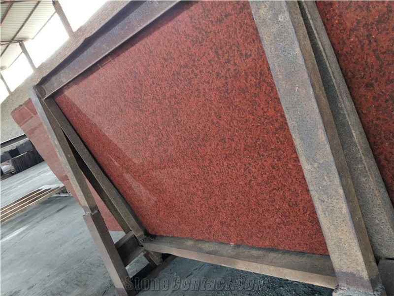 G657 Red Dyed Granite Cheapest Red Granite