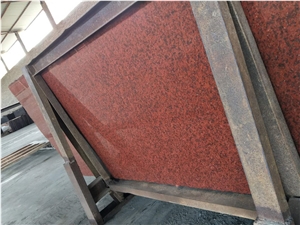 G657 Red Dyed Granite Cheapest Red Granite