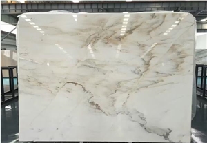 New Product Home Decoration Venus Bhai White Polished Marble Slabs & Tiles