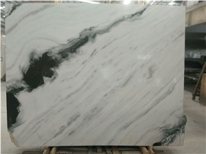 Chinese Panda White Marble White Marble with Black Vein Polished Slabs Tiles Tops Wall Tile