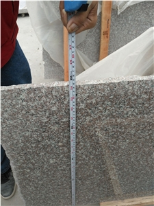 Factory Directly Offer Luoyuan Bainbrook Brown,Black Spots Brown Granite G664 Polished Big 2cm Thick Slab Tile Wall