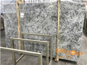 China Polished Alps Snow Grey Marble Slabs Tiles/ Natural White & Grey/ Wall Floor Covering Countertops Vanity Interior Projects/ Own Factory Quarry