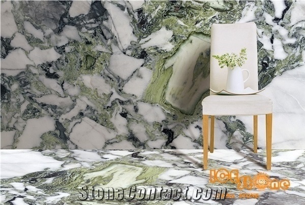 Chinese Stone Blocks,China Exclusive Agent,Hot Sale Ice Green Marble Blocks