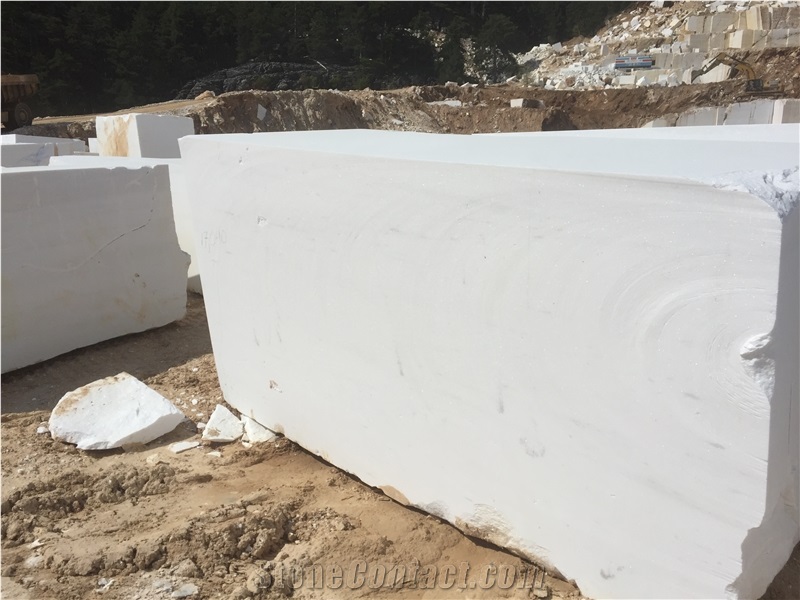 Thassos Marble Block