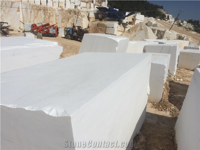 Thassos Marble Block