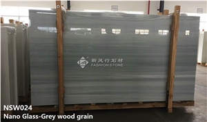 Carrara White, Nano Glass, Crystallized Glass Stone,Slabs, Tiles