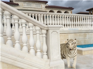 Jerusalem Hand Carved And Balustrade Piers
