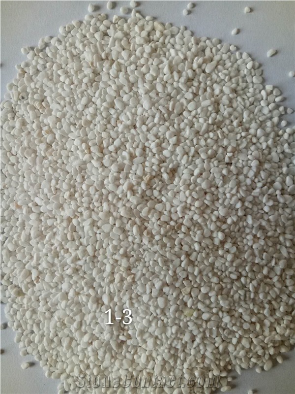White Marble Pebble