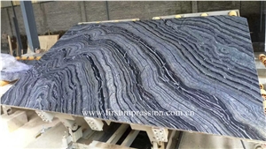 Ancient Wood Grain Marble,Silver Wave Marble Slab ,Wooden Vein Marble ,Silver Wave Flooring Tiles