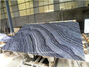 Ancient Wood Grain Marble Slab,Silver Wave Marble Slab ,Wooden Vein Marble ,Silver Wave Flooring Tiles