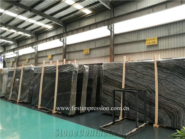 Ancient Wood Grain Marble Slab,Silver Wave Marble Slab ,Wooden Vein Marble ,Silver Wave Flooring Tiles
