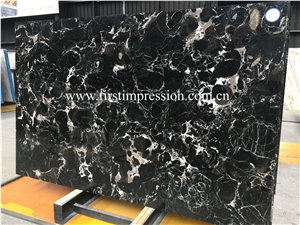 Century Black Ice Marble Slabs/ China Black Ice Marble/ Century Black Ice Flower/ Black Marble Tile & Slab/ Black Marble Tiles for Wall & Floor Cover