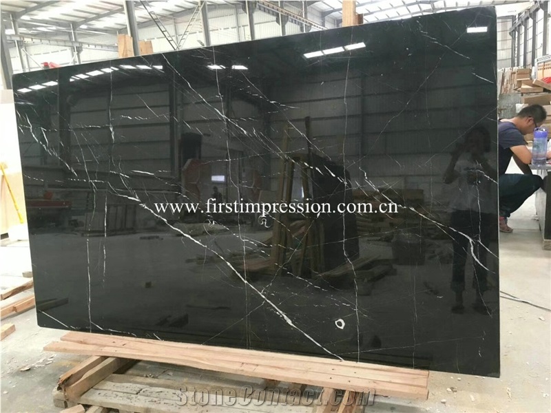 Popular Tulip Marble/ Brown Marquina Slabs & Tiles/ Brown St Laurent Flooring Tiles/ Tulip Marble Tiles & Slabs/ Portoro Gold Marble