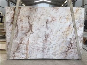 Amalfino Quartzite Slabs & Tiles, Brazil White Quartzite