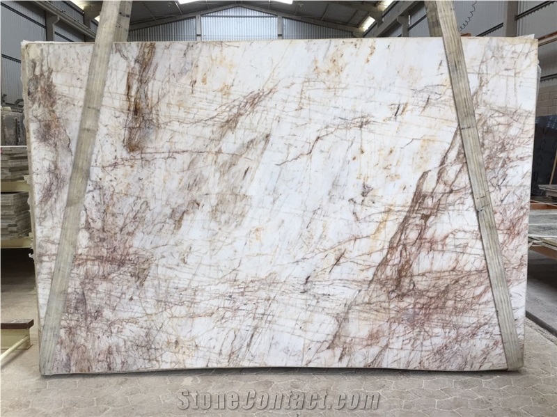 Amalfino Quartzite Slabs & Tiles, Brazil White Quartzite