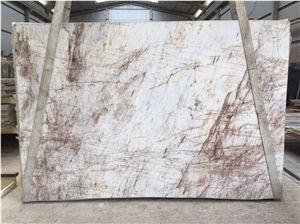 Amalfino Quartzite Slabs & Tiles, Brazil White Quartzite