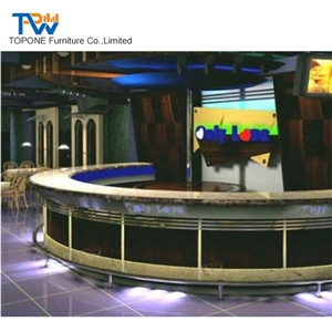 Artificial Marble Stone Bar Furniture Bar Counters Top Design, Interior Stone Acrylic Solid Surface Bar Counter Tops Stone Furniture Factory Price