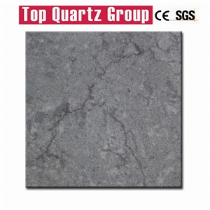 Artificial Quartz Stone Slabs,Imitation Pentalquartz Blue Savoie 8816p Quartz Stone Factory
