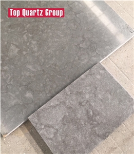 Artificial Quartz Stone Slabs,Imitation Pentalquartz Blue Savoie 8816p Quartz Stone Factory