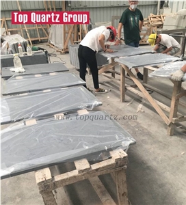 Professional Custom Quartz Stone Bathroom Counter Tops,Artificial Quartz Stone,Imitation Marble Pattern Vanity Tops