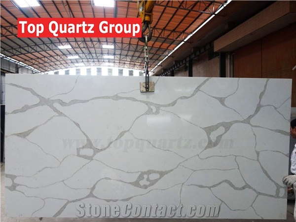 Top Quality Artificial Calacatta Nuvo Quartz Stone Slabs,Professional Quartz Slab Manufacturer Factory in China