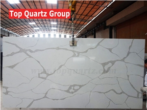 Top Quality Artificial Calacatta Nuvo Quartz Stone Slabs,Professional Quartz Slab Manufacturer Factory in China