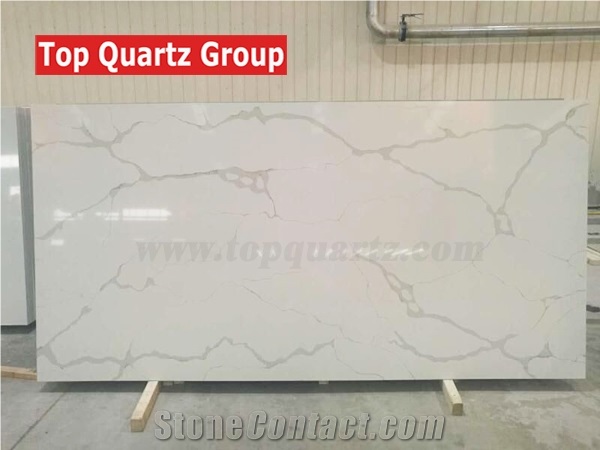 Top Quality Artificial Calacatta Nuvo Quartz Stone Slabs,Professional Quartz Slab Manufacturer Factory in China