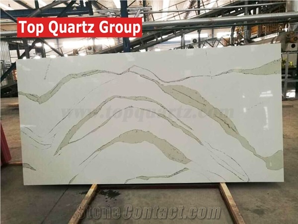 Top Quality Artificial Calacatta Nuvo Quartz Stone Slabs,Professional Quartz Slab Manufacturer Factory in China