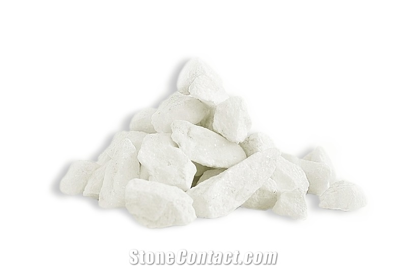 Gravel White Angel for the Garden 2-8mm 8-16mm 16-32mm