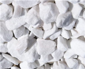 Gravel White Angel for the Garden 2-8mm 8-16mm 16-32mm