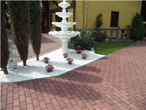 Gravel White Angel for the Garden 2-8mm 8-16mm 16-32mm