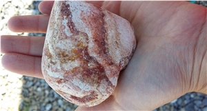 Pebble Rainbow for the Garden 2-4cm, 4-8cm