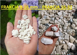 White Marian Gravel for the Garden 10-16mm 16-32mm