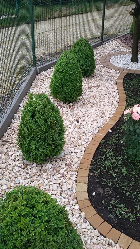 White Marian Gravel for the Garden 10-16mm 16-32mm