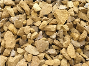 Yellow Gravel Dolomite for the Garden 2-8mm 8-16mm 10-30mm 30-60mm