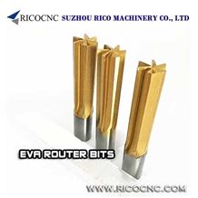 Eva Router Bits, Ethylene-Vinyl Acetate Foam Cutting Tool, Eva Foam Cutter Bits, Straight Foam Router Bits