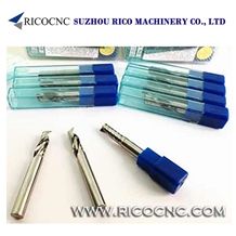 Spiral Router Bits, Single Flute Spiral Bits, Solid Carbide up Cut Router Bits, Single Flute Upcut End Mills