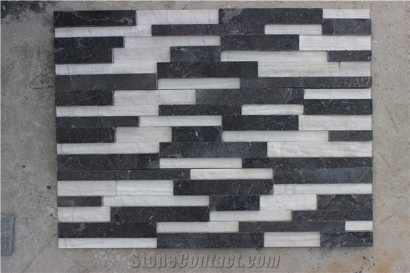 Marble 3d Ledge Stone, Culture Stone, Ledge Stone