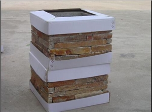 Natural Culture Stone Gate Post