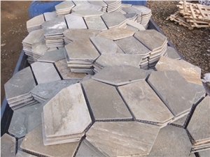Random Flagstones, Flagstone ,Crazy Paving, Paving, Landscape Paving