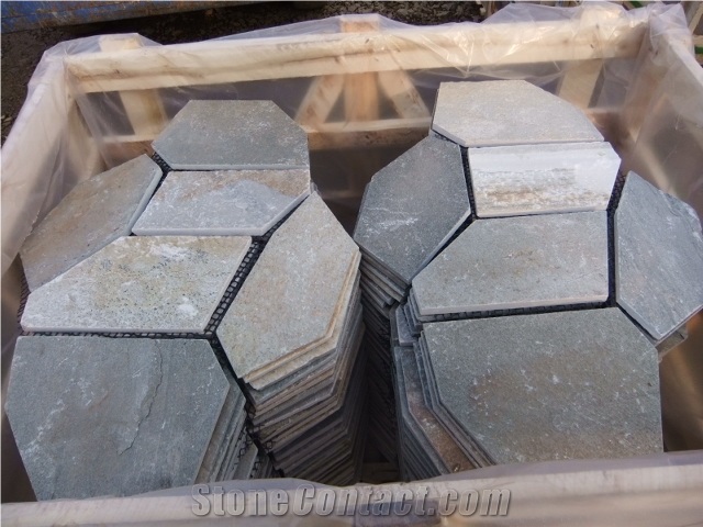 Random Flagstones, Flagstone ,Crazy Paving, Paving, Landscape Paving